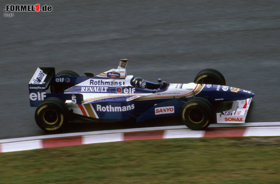 Foto zur News: Platz 9: Williams-Renault FW18 (Siegquote: 75 Prozent, Saison: 1996)