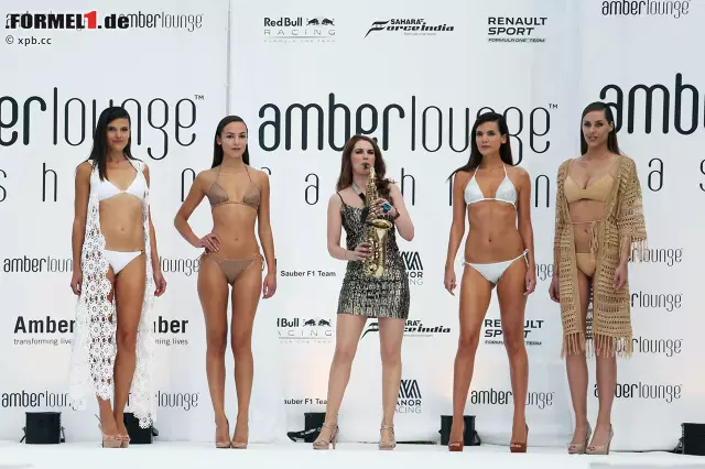 Foto zur News: Bei keinem anderen Grand Prix der Welt sind die Frauen so schön wie in Monaco, und nirgendwo sonst gibt's so viel nackte Haut zu bestaunen wie bei der Amber-Lounge-Fashion-Show. Die steigt traditionell am Freitagabend und ist inzwischen ein Fixpunkt des Rennwochenendes, ...