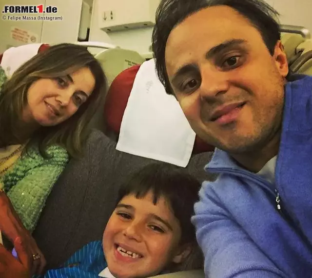 Mit Ehefrau Raffaela und Söhnchen Felipe jun. ("Felipinho") geht's am Montag zurück in die Wahlheimat Monaco. Nach seiner Karriere, das hat der 35-Jährige schon entschieden, möchte er zurück nach Brasilien ziehen. Foto zur News: Mit Ehefrau Raffaela und Söhnchen Felipe jun. ("Felipinho") geht's am Montag zurück in die Wahlheimat Monaco. Nach seiner Karriere, das hat der 35-Jährige schon entschieden, möchte er zurück nach Brasilien ziehen.