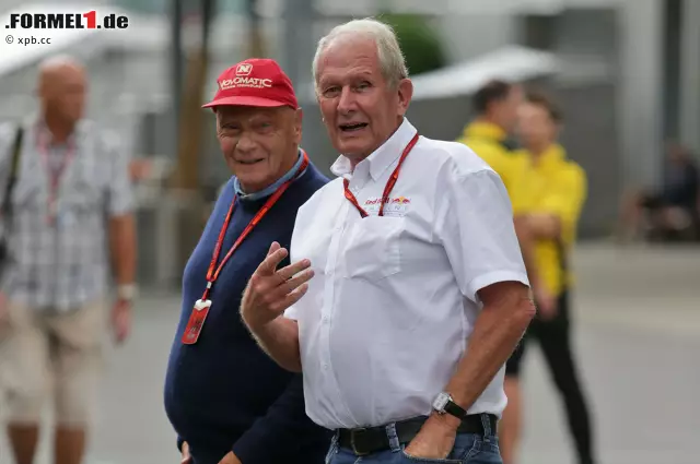 ... und sowieso nie Red Bull zum Frühstück. Was ihn normalerweise nicht davon abhält, mit seinem Freund Helmut Marko morgens die erste Mahlzeit zu sich zu nehmen. Aber seit Marko in Malaysia behauptet hat, Red Bull habe Mercedes in den Motorschaden gehetzt, ist Lauda sauer: "So ein Blödsinn!" Inzwischen sind die beiden wieder versöhnt. Foto zur News: ... und sowieso nie Red Bull zum Frühstück. Was ihn normalerweise nicht davon abhält, mit seinem Freund Helmut Marko morgens die erste Mahlzeit zu sich zu nehmen. Aber seit Marko in Malaysia behauptet hat, Red Bull habe Mercedes in den Motorschaden gehetzt, ist Lauda sauer: "So ein Blödsinn!" Inzwischen sind die beiden wieder versöhnt.
