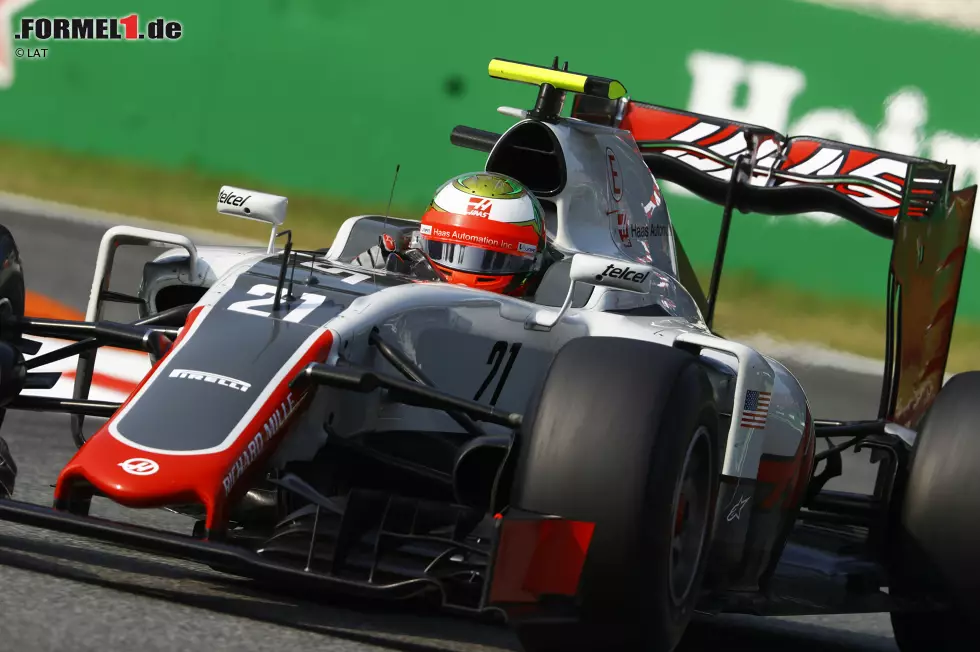 Haas wartet in Monza erstmals mit einem doppelt gewellten Heckflügel auf. Ziel ist ein guter Kompromiss zwischen hohem Anpressdruck und niedrigem Luftwiderstand. Dass der Flügel auch bei anderen Rennen zum Einsatz kommen wird, ist eher unwahrscheinlich. Foto zur News: Haas wartet in Monza erstmals mit einem doppelt gewellten Heckflügel auf. Ziel ist ein guter Kompromiss zwischen hohem Anpressdruck und niedrigem Luftwiderstand. Dass der Flügel auch bei anderen Rennen zum Einsatz kommen wird, ist eher unwahrscheinlich.