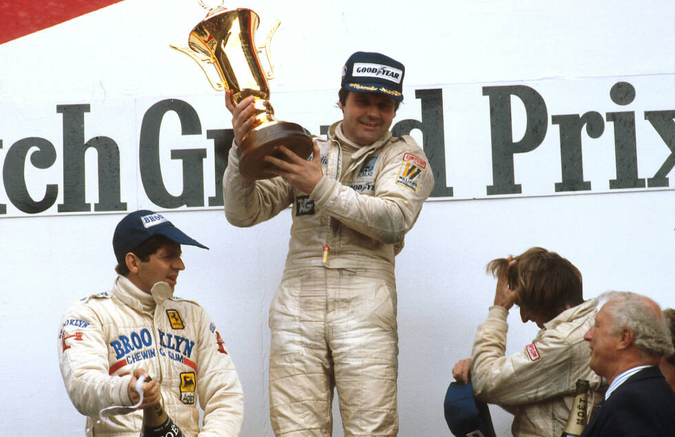 Foto zur News: 1979: Weltmeister Jody Scheckter (3), meiste Siege Alan Jones (4)