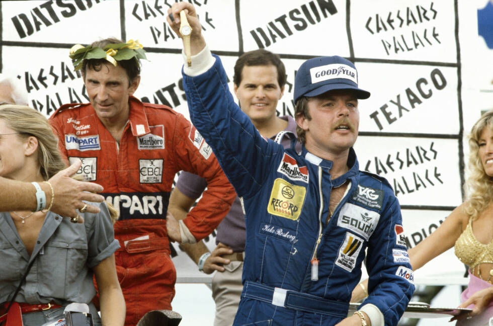 Foto zur News: 1982: Weltmeister Keke Rosberg (1), meiste Siege Alain Prost, Niki Lauda, Didier Pironi, Rene Arnoux, John Watson (je 2)