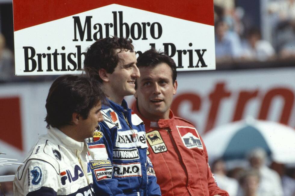 Foto zur News: 1983: Weltmeister Nelson Piquet (3), meiste Siege Alain Prost (4)