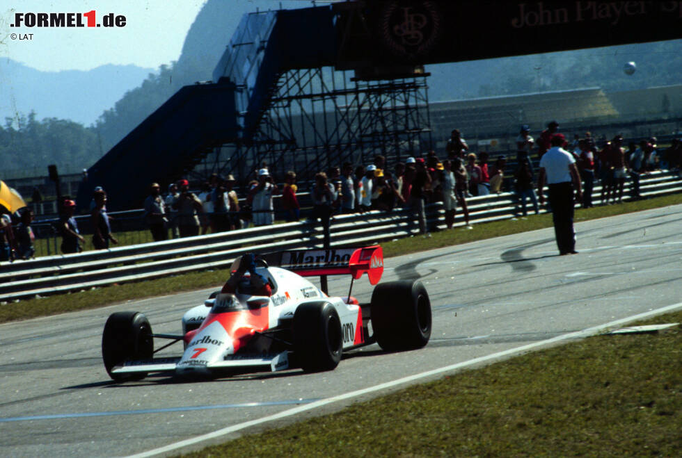 Foto zur News: Alain Prost ist der erfolgreichste Fahrer des brasilianischen Grand Prix mit sechs Siegen (1982, 1984, 1985, 1987, 1988 und 1990). McLaren ist mit zwölf Siegen erfolgreichstes Team vor Ferrari mit deren zehn.