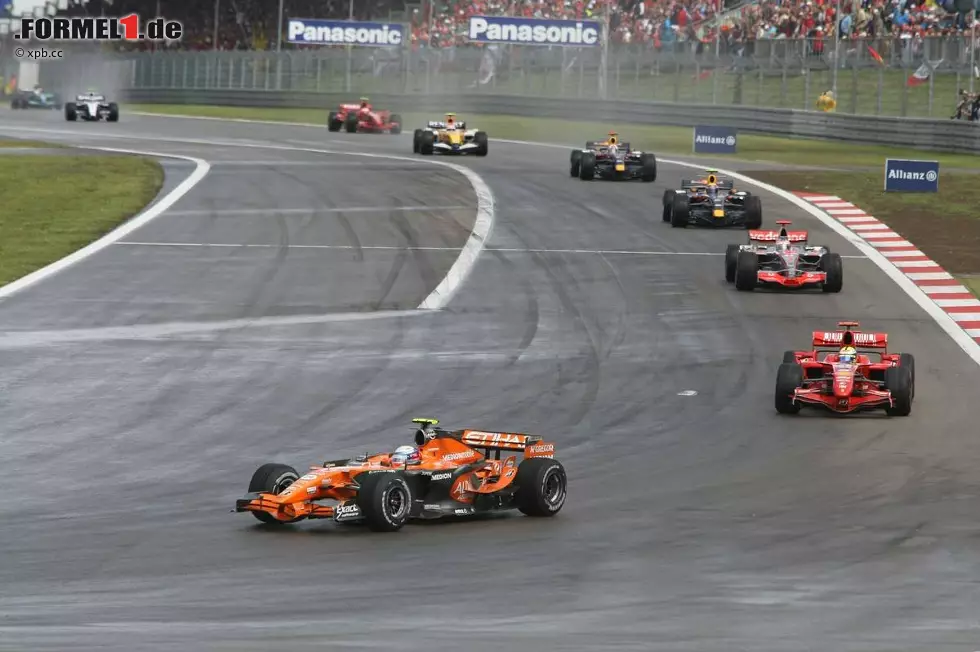 Foto zur News: Zum zweiten Mal wird der Titel Großer Preis von Europa nicht genutzt, um ein Rennen von einem zweiten im selben Land abzugrenzen. Das war auch 2007 der Fall, als der Nürburgring den Europa-Grand-Prix austrug, obwohl es keinen Großen Preis von Deutschland gab.