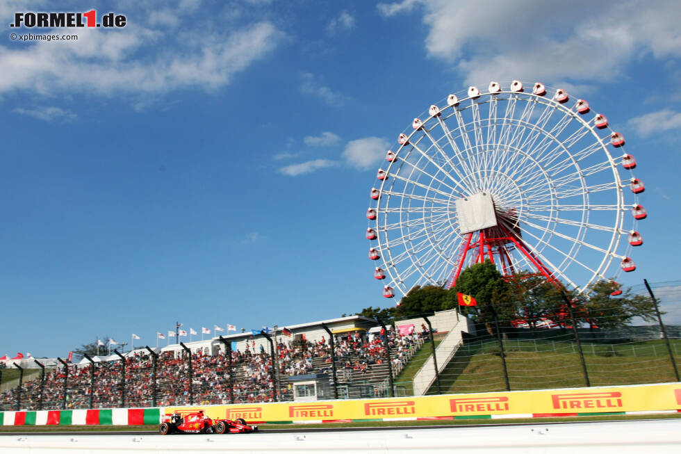 Foto zur News: Erst 1987 kehrte die Formel 1 ins Land der aufgehenden Sonne zurück und fuhr seitdem jedes Jahr in Suzuka - mit Ausnahme von 2007 und 2008, als man auf den vollständig renovierten Fuji Speedway auswich.