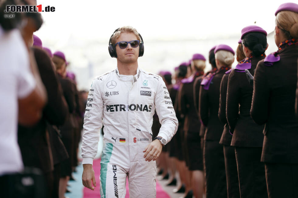 Foto zur News: Nico Rosberg (Mercedes, für 2017 zurückgetreten): &quot;Beautiful Day&quot; von U2,
&quot;Surfin&#039; U.S.A.&quot; von den Beach Boys und &quot;Sex On Fire&quot; von Kings of Leon.