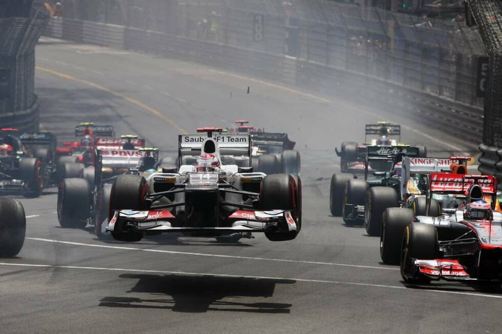 Foto zur News: Denn nur 20 von 62 Grand-Prix-Siegen in Monaco wurden nicht aus der ersten Startreihe erzielt. &quot;Das Qualifying ist wichtig, aber das ist es mittlerweile überall&quot;, sagt Kimi Räikkönen (Ferrari). &quot;Man läuft hier aber eher Gefahr, in den Verkehr zu geraten.&quot; Problemloses Durchwinken gibt es kaum - selbst wenn der Vordermann mitspielt.