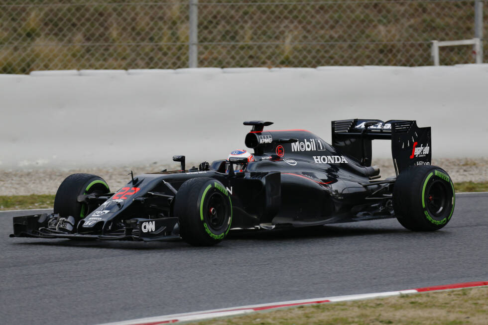 Foto zur News: Der McLaren-Honda MP4-31 von Fernando Alonso und Jenson Button
