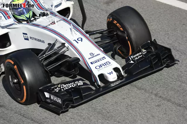Williams-Mercedes FW38 Foto zur News: Williams-Mercedes FW38