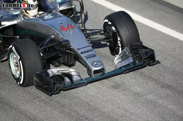 Mercedes F1 W07 Hybrid Foto zur News: Mercedes F1 W07 Hybrid