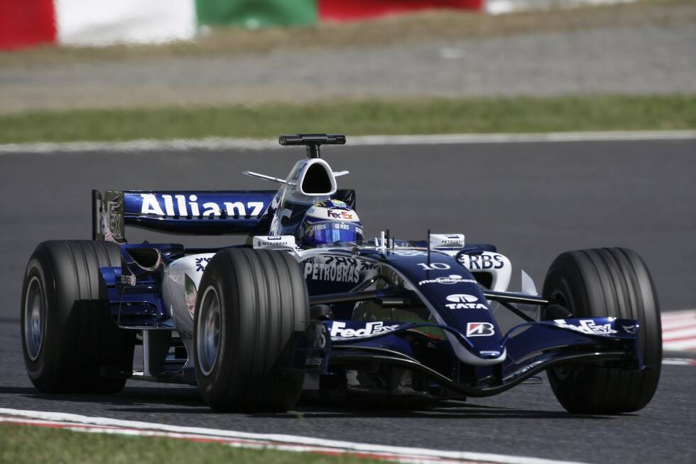 Foto zur News: ...denn Rosberg unterschreibt für 2006 bei Williams. In seinem ersten Rennen holt er sofort die ersten WM-Punkte und etabliert sich in der Folge als Top-10-Pilot.