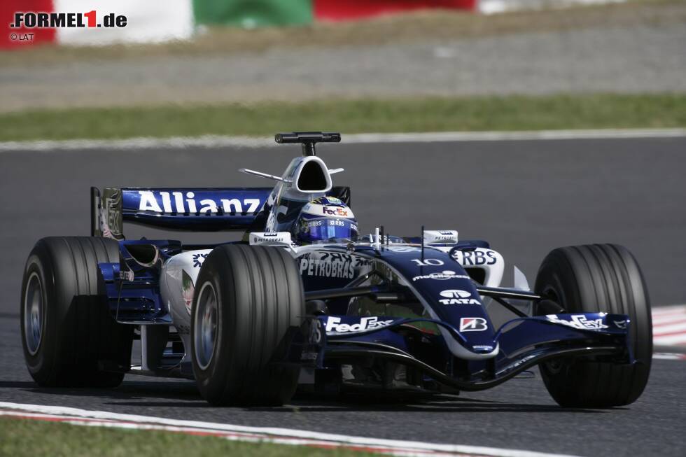 Foto zur News: ...denn Rosberg unterschreibt für 2006 bei Williams. In seinem ersten Rennen holt er sofort die ersten WM-Punkte und etabliert sich in der Folge als Top-10-Pilot.