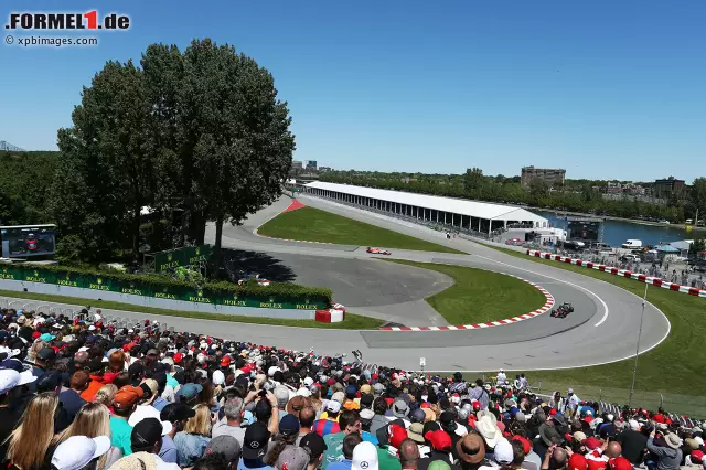 Weil die Teams in Kanada die Flügel sehr flach einstellen, fühlt sich Esteban Gutierrez (Haas) an Monza erinnert. Sebastian Vettel (Ferrari) findet sie "ziemlich old school" und Sergio Perez (Force India) stellt fest, dass "Mut belohnt und Fehler gnadenlos bestraft" würden: "Hier kann der Fahrer noch den Unterschied machen. Foto zur News: Weil die Teams in Kanada die Flügel sehr flach einstellen, fühlt sich Esteban Gutierrez (Haas) an Monza erinnert. Sebastian Vettel (Ferrari) findet sie "ziemlich old school" und Sergio Perez (Force India) stellt fest, dass "Mut belohnt und Fehler gnadenlos bestraft" würden: "Hier kann der Fahrer noch den Unterschied machen.