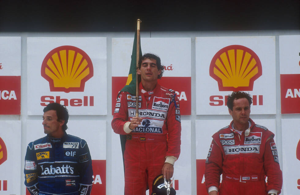 Foto zur News: Wer über Brasilien spricht, der spricht über Ayrton Senna. 41 Siege holte der dreimalige Weltmeister in seiner Karriere, und wohl kaum ein anderer ist so berühmt wie sein erster Triumph vor seinen heimischen Fans im Jahr 1991. Wir schauen uns den Ort seines vielleicht größten Sieges einmal ganz genau an.