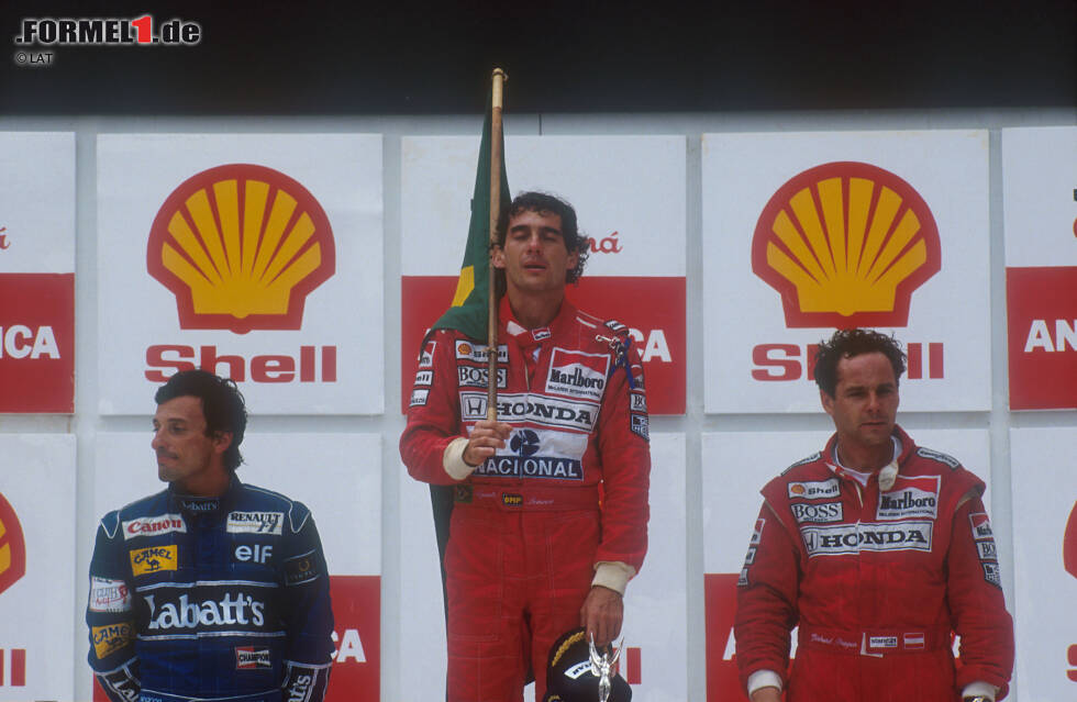 Foto zur News: Wer über Brasilien spricht, der spricht über Ayrton Senna. 41 Siege holte der dreimalige Weltmeister in seiner Karriere, und wohl kaum ein anderer ist so berühmt wie sein erster Triumph vor seinen heimischen Fans im Jahr 1991. Wir schauen uns den Ort seines vielleicht größten Sieges einmal ganz genau an.
