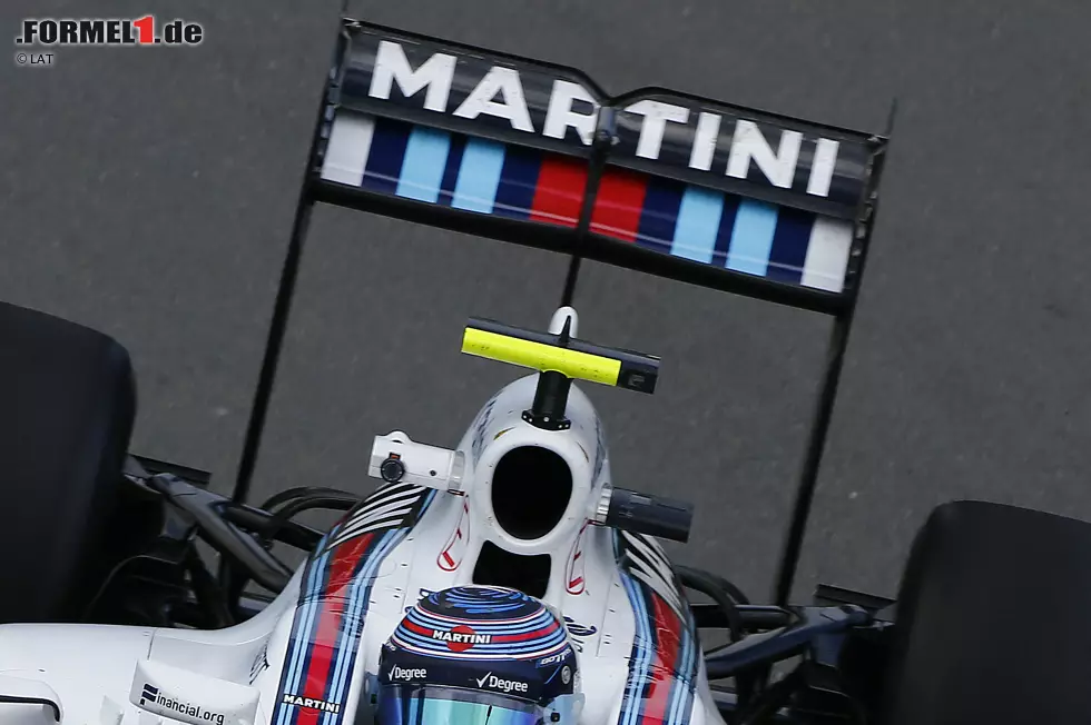 Foto zur News: Williams ist eines der wenigen Teams mit einem konsequent auf Highspeed getrimmten Heckflügel speziell für Montreal. Dieser wird womöglich in Spa und Monza noch einmal zum Einsatz kommen. Einziges Ziel, das damit verfolgt wird, ist ein geringerer Luftwiderstand.