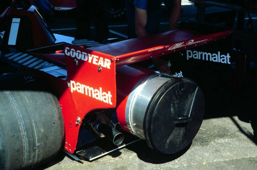 Foto zur News: Anderstorp (Schweden) 1978: Brabhams BT46, besser bekannt als &quot;Staubsauger&quot;, versucht den Ground-Effect zu optimieren und funktioniert mit Turbine im Heck.