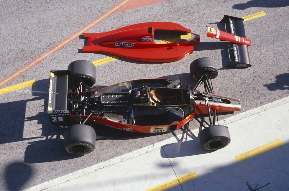 Foto zur News: Rio de Janeiro (Brasilien) 1989: Mit dem semiautomatischen Getriebe debütieren die Schaltwippen am Lenkrad. Nigel Mansell gewinnt mit dem neuen Ferrari völlig überraschend gleich das erste Rennen.