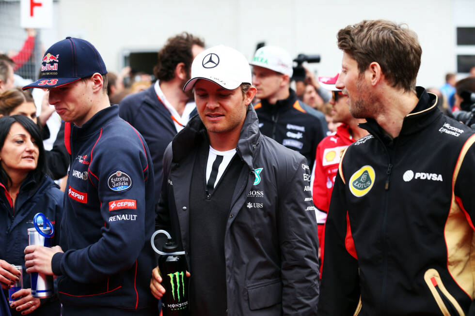 Foto zur News: Nico Rosberg sah es positiv: &quot;Die Journalisten fragen ja immer: &#039;Kann man nur noch mit Geld in die Formel 1 gelangen?&#039; Daher ist es schön zu sehen, dass es auch mit Talent geht. Es gab zuletzt einige Beispiele, die auf diese Weise in die Formel 1 gekommen sind. Das ist wichtig und es ist auch gut.&quot;
