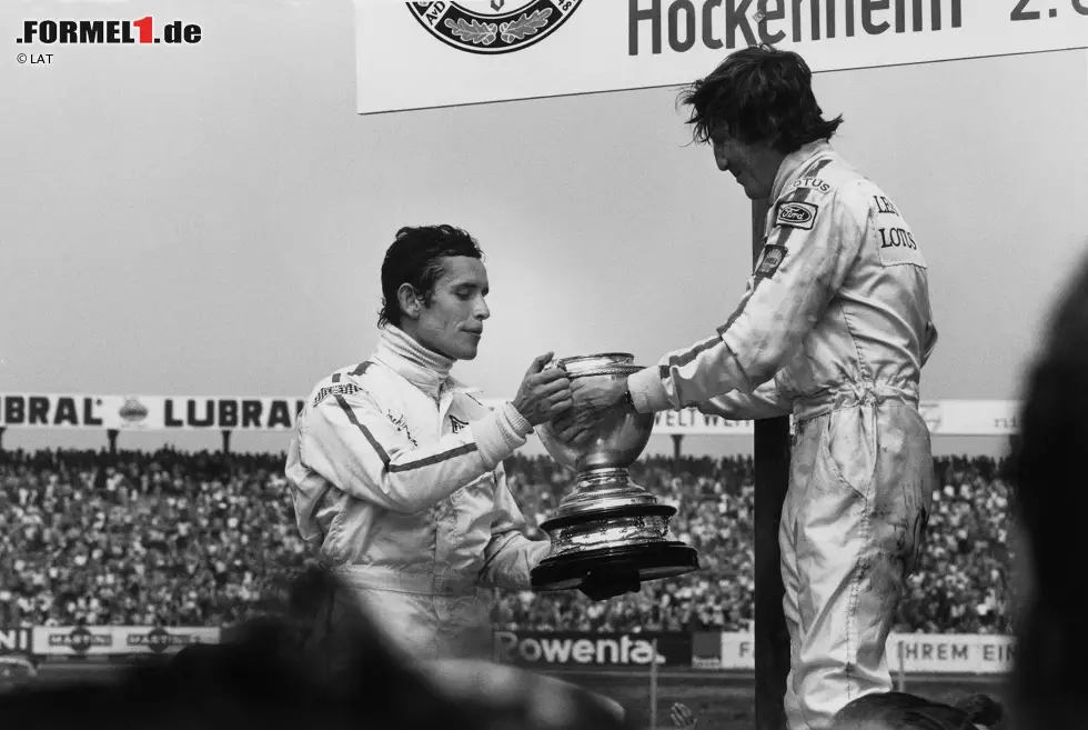 Foto zur News: Formel-1-Saison 1970: 7 verschiedene Sieger in 13 Rennen - Jochen Rindt (5), Jacky Ickx (3), Jack Brabham, Emerson Fittipaldi, Clay Regazzoni, Pedro Rodriguez, Jackie Stewart (je 1)