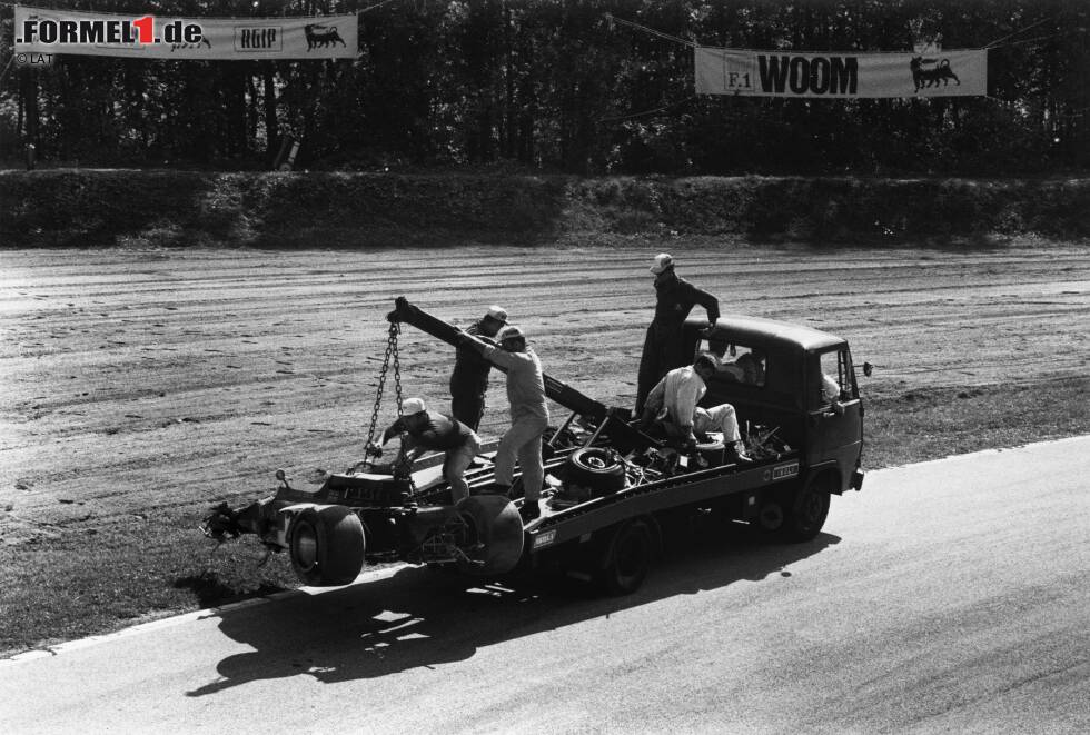 Foto zur News: Die Saison 1970 bringt es ebenfalls auf sieben Sieger - und das sogar in gerade einmal 13 Rennen. Der Anlass ist allerdings ein trauriger: Die WM wird von Rindt dominiert, doch in Monza verunglückt der spätere Weltmeister tödlich (Foto). In den letzten vier Saisonrennen ohne den Österreicher gibt es drei verschiedene Sieger.