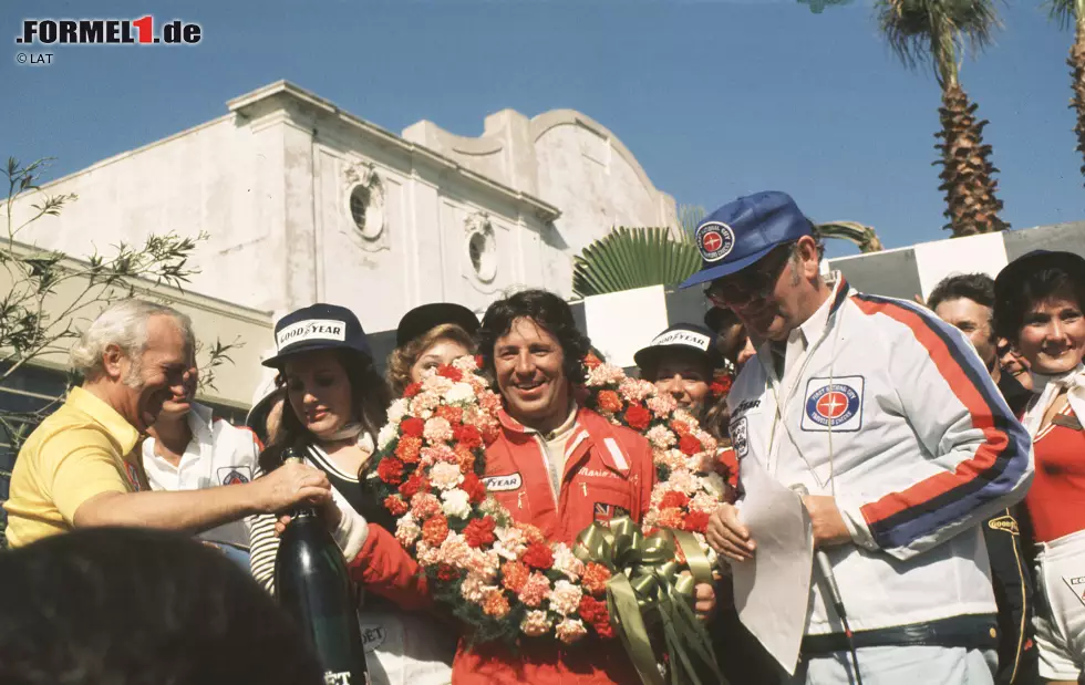 Formel-1-Saison 1977: 8 verschiedene Sieger in 17 Rennen - Mario Andretti (4), James Hunt, Niki Lauda, Jody Scheckter (je 3), Alan Jones, Jacques Laffite, Gunnar Nilsson, Carlos Reutemann (je 1) Foto zur News: Formel-1-Saison 1977: 8 verschiedene Sieger in 17 Rennen - Mario Andretti (4), James Hunt, Niki Lauda, Jody Scheckter (je 3), Alan Jones, Jacques Laffite, Gunnar Nilsson, Carlos Reutemann (je 1)