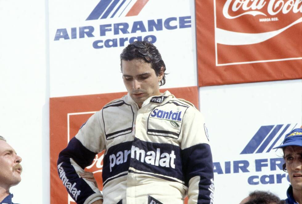 Foto zur News: 1982 freuen sich die Fans zu früh: Nelson Piquet fährt als Erster über den Zielstrich, wird aber wie Keke Rosberg (Williams) wegen Untergewichts disqualifiziert. Denn Brabham hat in den Wagen einen illegalen Wassertank eingebaut, der sich im Laufe des Rennens entladen und es leichter hemacht hat. Startschuss zum FISA-FOCA-Krieg.