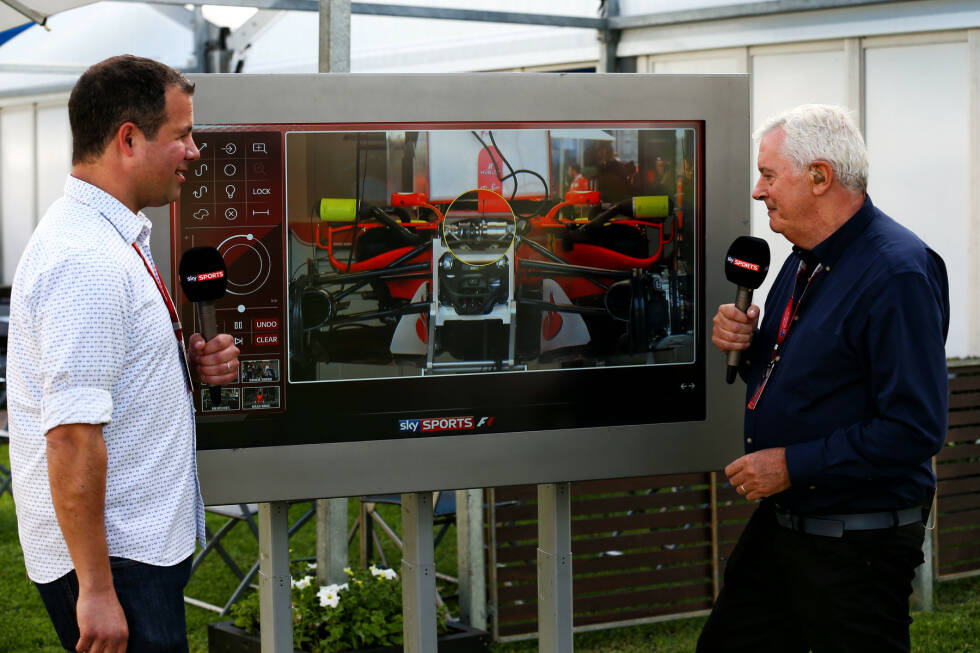 Foto zur News: Auch der einstige Schumacher-Ingenieur Pat Symonds hat die große Bühne der Formel 1 verlassen - und taucht in neuer Funktion wieder auf: Für das britische Bezahlfernsehen analysiert der 63-Jährige nun die technischen Innovationen der neuen Autos. Und macht seine Sache gut.
