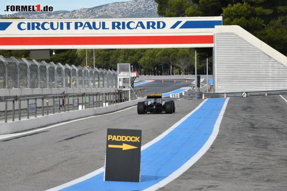 Foto zur News: Auf dem Circuit Paul Ricard in Le Castellet findet 2018 wieder ein Grand Prix statt. Binder fährt die Kurzanbindung der Strecke.