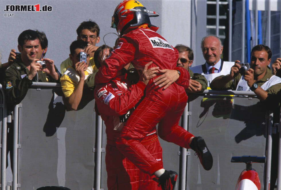 Foto zur News: Michael Schumacher ist der erfolgreichste Fahrer bei diesem Rennen. Der Deutsche gewann fünfmal in Monza. Es folgt Nelson Piquet mit vier Siegen. Der Brasilianer ist der einzige Fahrer, der einen Italien-Grand-Prix gewann, der nicht in Monza gefahren wurde. Für Brabham siegte er beim einmaligen Gastspiel in Imola.