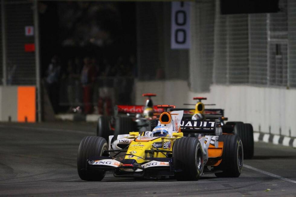 Foto zur News: Fernando Alonso gewann 2008 für Renault und 2010 für Ferrari, und Lewis Hamilton siegte 2009 für McLaren und 2014 für Mercedes.