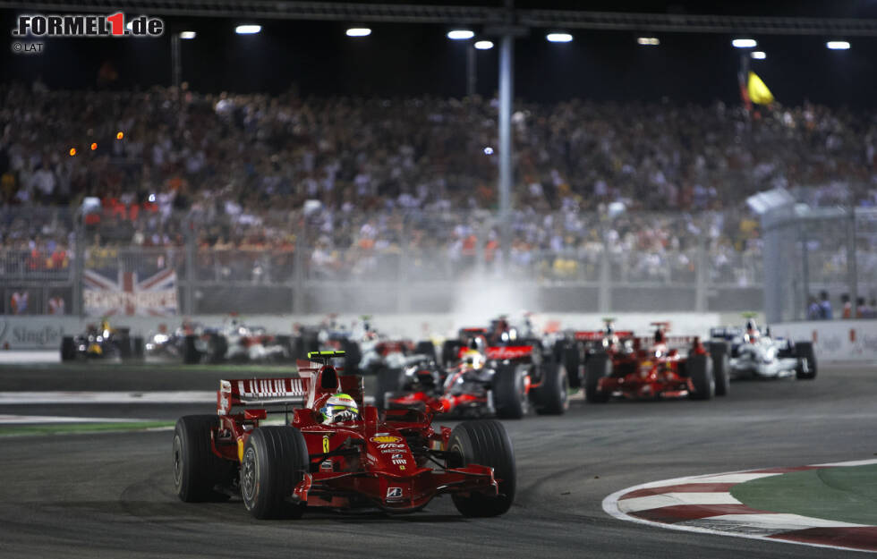 Foto zur News: Bereits zum zehnten Mal findet der Große Preis von Singapur im Rahmen der Formel-1-Weltmeisterschaft statt. Seit 2008 wurde das Rennen in jedem Jahr abgehalten.