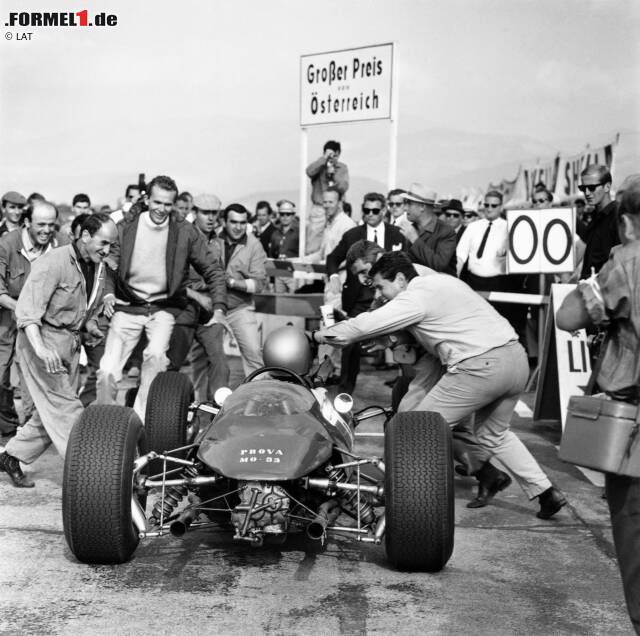 Foto zur News: Der Große Preis von Österreich wird zum 30. Mal ausgetragen. Der erste GP fand 1964 in Zeltweg statt, und es dauerte sechs Jahre bis zum zweiten Rennen auf dem Österreichring. Das Event auf der fast 6 Kilometer langen Strecke blieb bis einschließlich 1987 im Formel-1-Kalender.