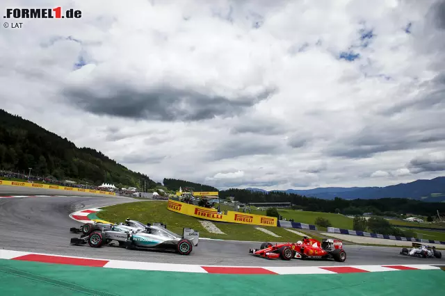 Foto zur News: Eine kürze Version der Strecke stand anschließend zwischen 1997 und 2003 unter dem Namen A1 Ring im Kalender. Das gleiche Layout kehrte 2014 als Red Bull Ring in die Formel 1 zurück.