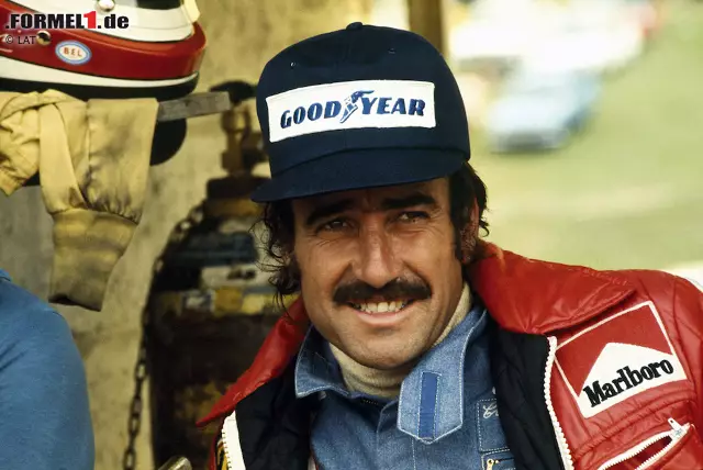 Foto zur News: Schnell wird aus dem Kappen- ein Teamsponsor. Ein Jahr später tragen Niki Lauda und Clay Regazzoni (im Bild) Jacken und Overalls mit den Logos der Tabakmarke.