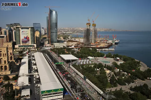 Foto zur News: 2017 findet zum ersten Mal ein Grand Prix von Aserbaidschan statt. Im vergangenen Jahr feierte zwar der Baku City Circuit seine Formel-1-Premiere, damals aber noch unter dem Label des 23. Grand Prix von Europa. In dieser Saison gibt es keinen Europa-Grand-Prix mehr.