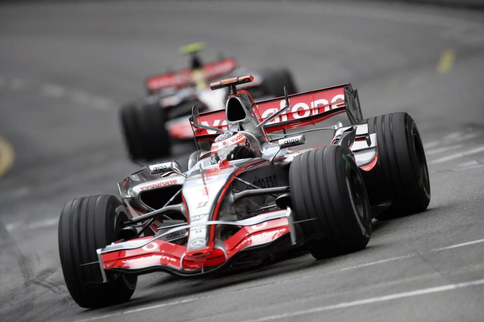 Foto zur News: In Barcelona vor zwei Wochen überrundete Lewis Hamilton alle Gegner bis zum drittplatzierten Daniel Ricciardo. Das letzte Mal, dass nur die Top 3 nicht überrundet wurden, war in Silverstone 2008. Sieger damals: ebenfalls Hamilton. Und in Monaco 2007 überrundete Fernando Alonso alle bis auf Hamilton und Felipe Massa.