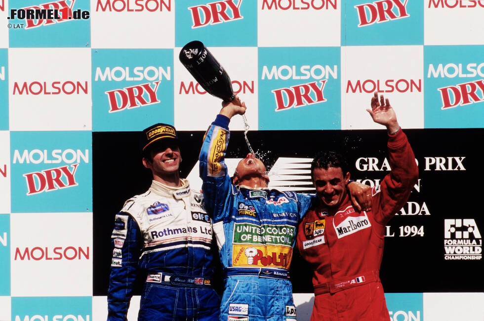 Foto zur News: Mit sieben Siegen ist Michael Schumacher Rekordhalter beim Grand Prix von Kanada. Sein erster Sieg gelang ihm 1994 auf Benetton, alle weiteren (1997, 1998, 2000 und 2002 bis 2004) auf Ferrari.