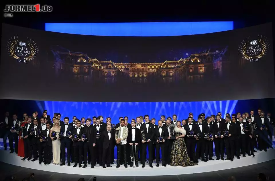 Foto zur News: Die FIA-Gala im Schloss Versailles vor den Toren von Paris bildete den pompösen Abschluss der Motorsport-Saison.