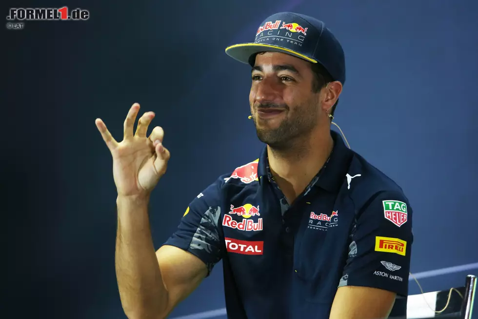 Foto zur News: Daniel Ricciardo (Red Bull): Jahresgehalt 11,3 Millionen Euro, Vertrag läuft bis einschließlich 2018.