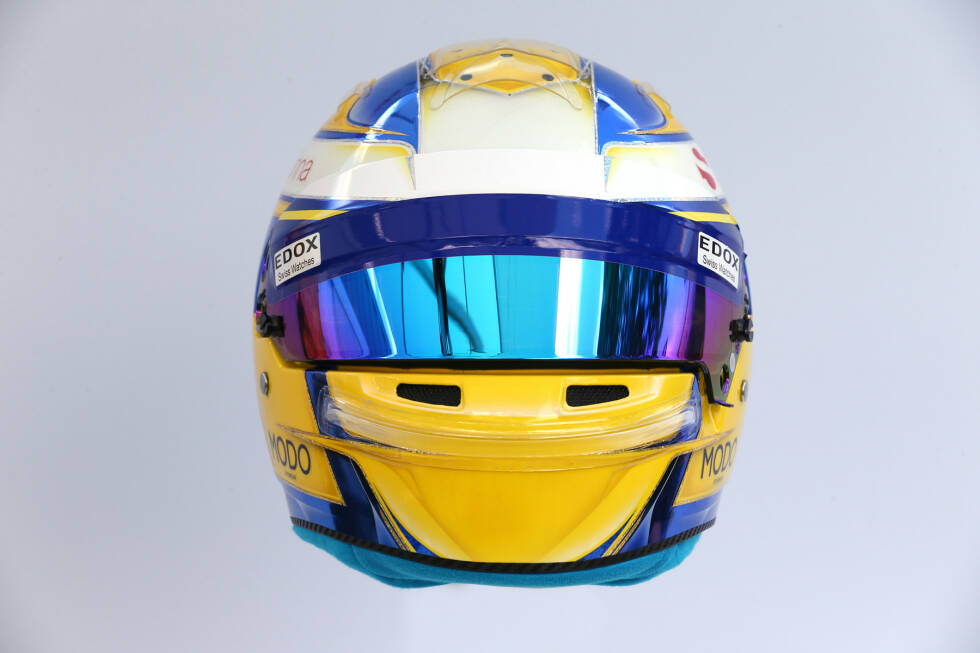 Foto zur News: Marcus Ericsson (#9, Sauber): Eine Hommage an Senna? Nein, es sind die Nationalfarben der Pipi-Langstrumpf-Heimat Schweden!