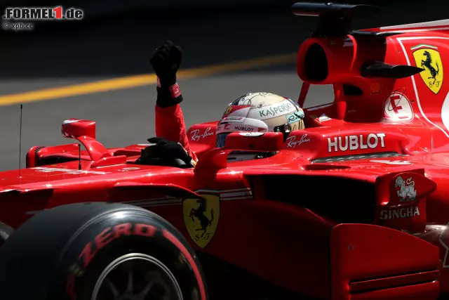 Für Vettel läuft's wie am Schnürchen: Erst einmal in Führung, hängt er Räikkönen binnen 17 Runden um 10,5 Sekunden ab. Dritter Sieg im sechsten Rennen: Jetzt kann er sich in Montreal schon eine Nullnummer leisten, und er würde trotzdem garantiert als WM-Leader nach Baku kommen - selbst wenn Hamilton gewinnen sollte. Foto zur News: Für Vettel läuft's wie am Schnürchen: Erst einmal in Führung, hängt er Räikkönen binnen 17 Runden um 10,5 Sekunden ab. Dritter Sieg im sechsten Rennen: Jetzt kann er sich in Montreal schon eine Nullnummer leisten, und er würde trotzdem garantiert als WM-Leader nach Baku kommen - selbst wenn Hamilton gewinnen sollte.
