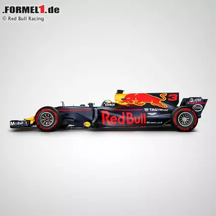 Red Bull hatte seine Lösung bereits online präsentiert. Auch hier setzt man optisch auf die große Startnummer auf der Heckfinne, die ab 2018 jedoch verboten wird - damit müssen sich die Teams einen neuen Platz suchen. Bei Schwesterteam Toro Rosso ist das Kürzel auf dem Platz. Foto zur News: Red Bull hatte seine Lösung bereits online präsentiert. Auch hier setzt man optisch auf die große Startnummer auf der Heckfinne, die ab 2018 jedoch verboten wird - damit müssen sich die Teams einen neuen Platz suchen. Bei Schwesterteam Toro Rosso ist das Kürzel auf dem Platz.