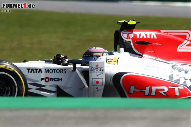 Foto zur News: #10: Vitantonio Liuzzi (Italien), 80 Rennen: Der ehemalige Red-Bull-Junior fährt zwischen 2005 und 2011 80 Grands Prix, steht dabei aber nie auf dem Podest. Mit Red Bull, Toro Rosso, Force India und HRT kämpft er maximal um hintere Punkteränge und hat zwei sechste Plätze als bestes Ergebnis zu Buche stehen.