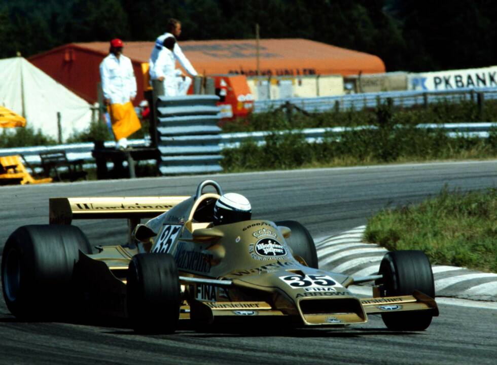 Foto zur News: Ein ganz eigenes Kapitel in der Formel 1 sind die Nasen. Arrows beweist mit dem FA1 in seiner Debütsaison 1978 gleich einmal, wie man es nicht machen sollte. Wobei: Riccardo Patrese fährt mit der Staubsauger-Optik in Schweden auf Platz zwei. Einen Schönheitspreis gewinnt das Team allerdings nicht.