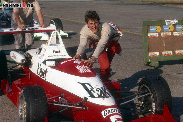 Foto zur News: Nach den ersten Erfolgen im Kartsport, einer erfolgreichen Sponsorensuche und den ersten Erfahrungen in der Formel Ford und Formel König wechselt Michael Schumacher 1989 in die deutsche Formel 3.