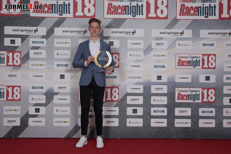 Foto zur News: David Schumacher, Sohn von Ralf Schumacher, ist Newcomer des Jahres. Er belegte den neunten Gesamtrang in der Deutschen Formel-4-Meisterschaft.