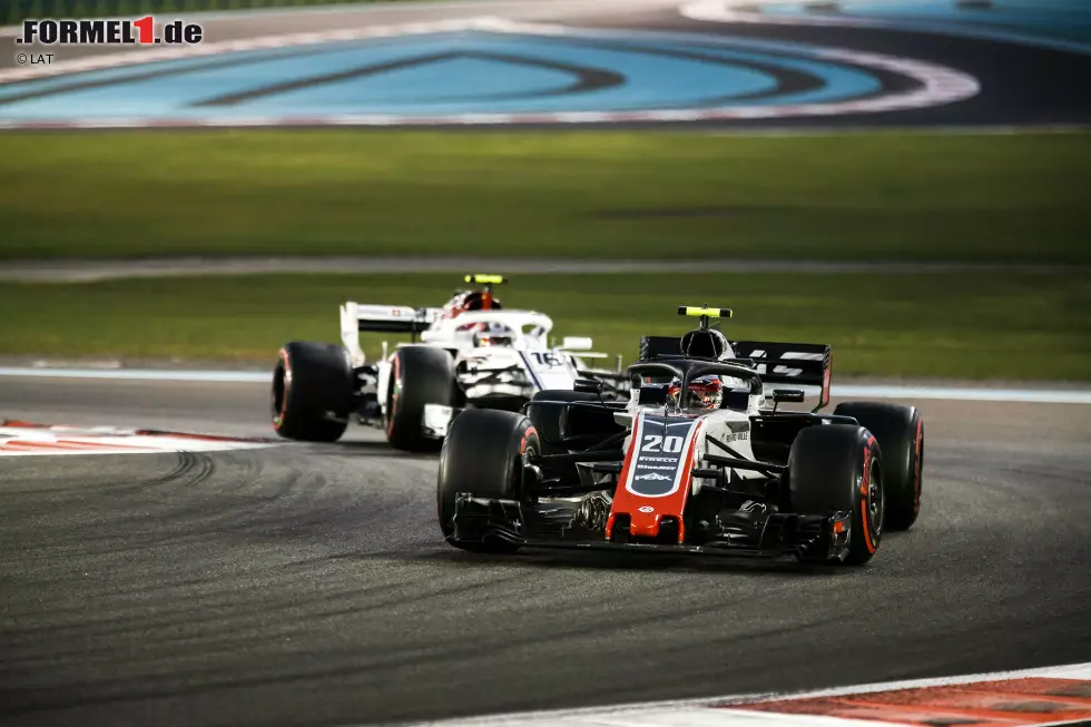 Kevin Magnussen (4): Im Vergleich zu Grosjean hat er zwar das gelassenere, aber eben auch das langsamere Rennwochenende abgeliefert. 2018 war Magnussens bestes Jahr in der Formel 1. Das gilt aber mehr für die ersten als für die letzten Rennen. Foto zur News: Kevin Magnussen (4): Im Vergleich zu Grosjean hat er zwar das gelassenere, aber eben auch das langsamere Rennwochenende abgeliefert. 2018 war Magnussens bestes Jahr in der Formel 1. Das gilt aber mehr für die ersten als für die letzten Rennen.